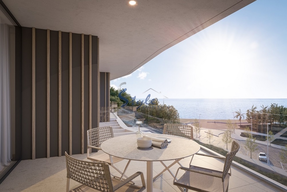 New apartments for sale with sea views in Villajoyosa, Costa Blanca, Spain.ON1586
