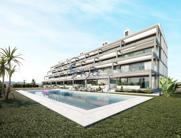 New build apartments for sale close to the beach in Cartagena, Murcia.ON1591