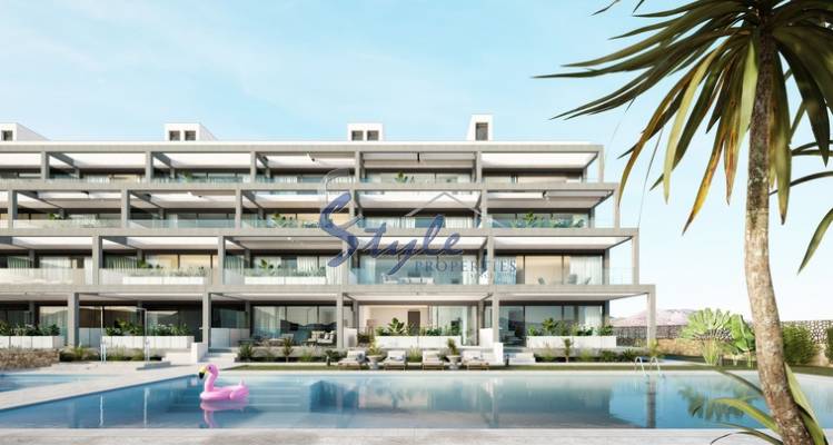 New build apartments for sale close to the beach in Cartagena, Murcia.ON1591