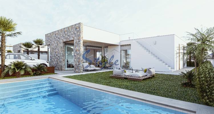 New build villas for sale close to the beach in Cartagena, Murcia.ON1592