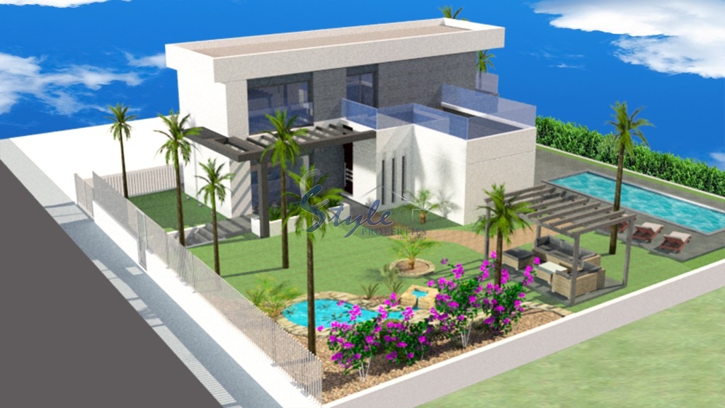 For sale new villa in Polop (close to Benidorm), Costa Blanca, Spain ON1604