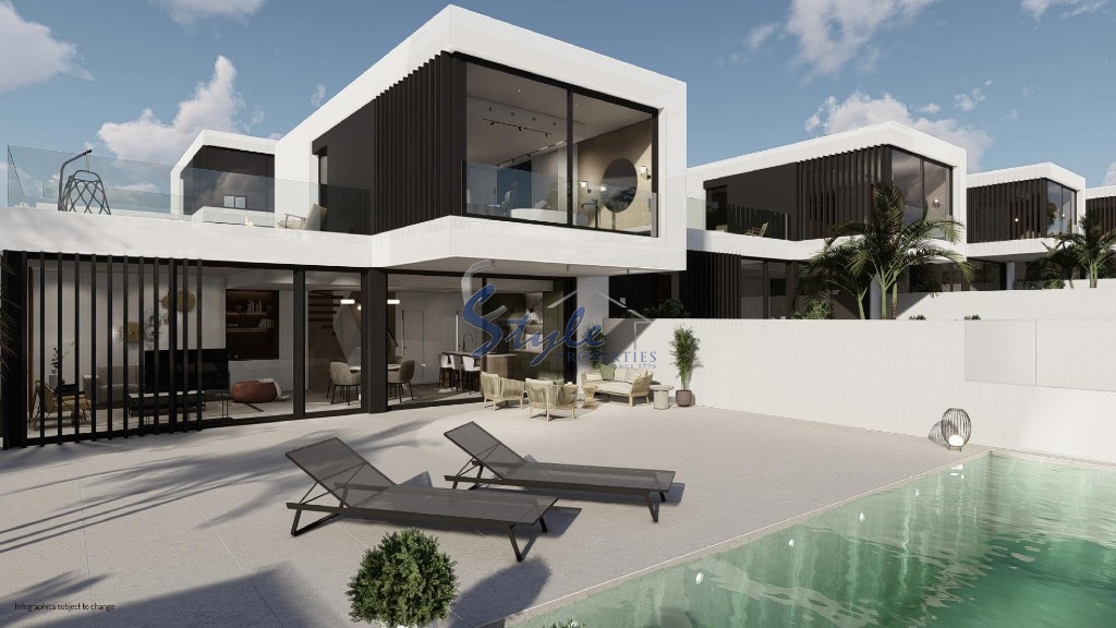 New build villas for sale in Rojales, Costa Blanca, Spain. ON1613