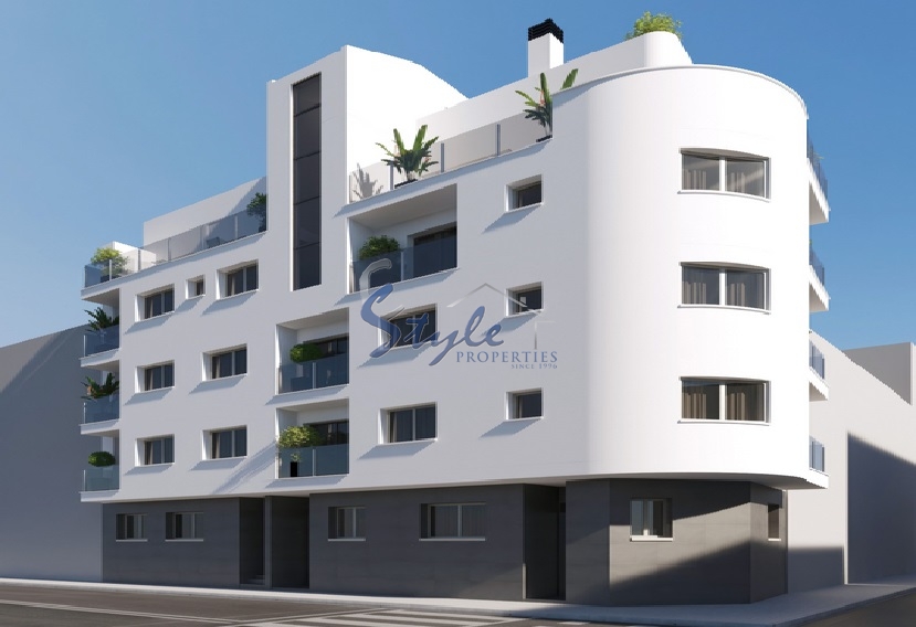 New apartments for sale in the center of Torrevieja, Costa Blanca, Spain. ON1616