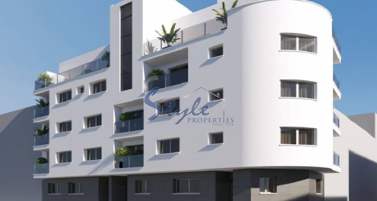 New apartments for sale in the center of Torrevieja, Costa Blanca, Spain. ON1616
