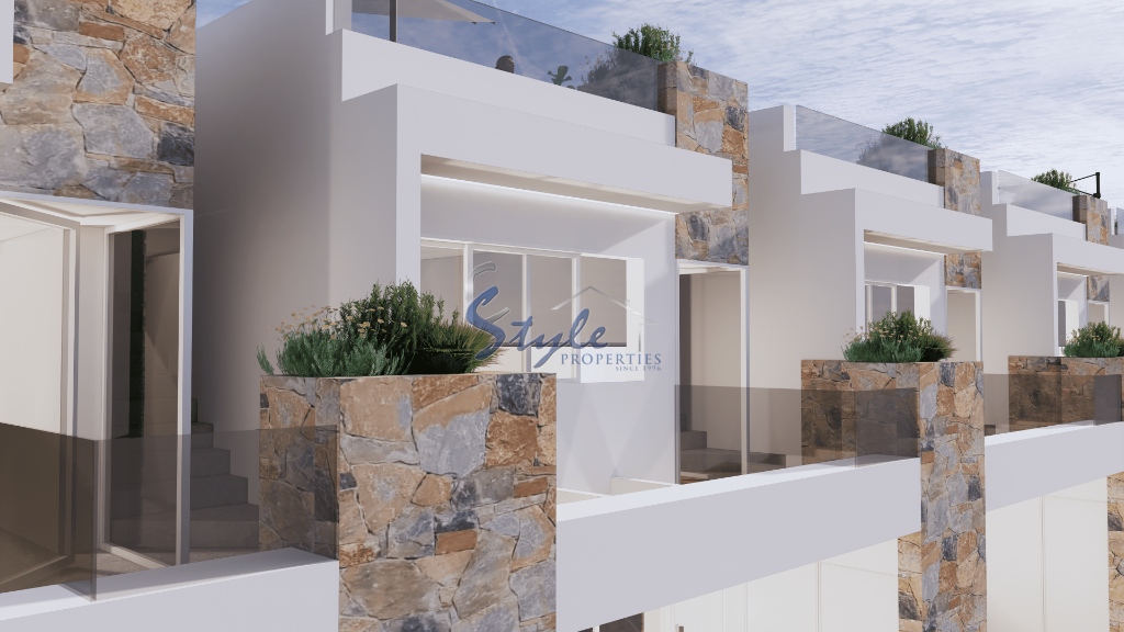 New build semi-detached villa for sale in Villamartin, Costa Blanca, Spain. ON1617