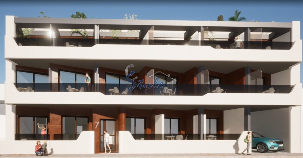 Новые квартиры рядом с морем в Торревьехе, Коста Бланка, Испания.ON1639_1