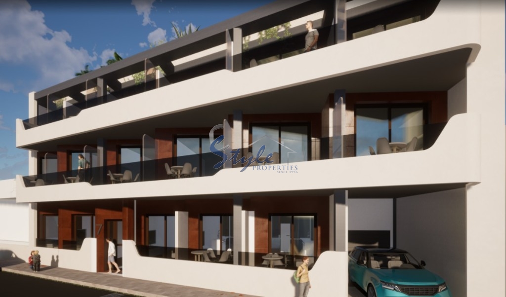 Новые квартиры рядом с морем в Торревьехе, Коста Бланка, Испания.ON1639_2