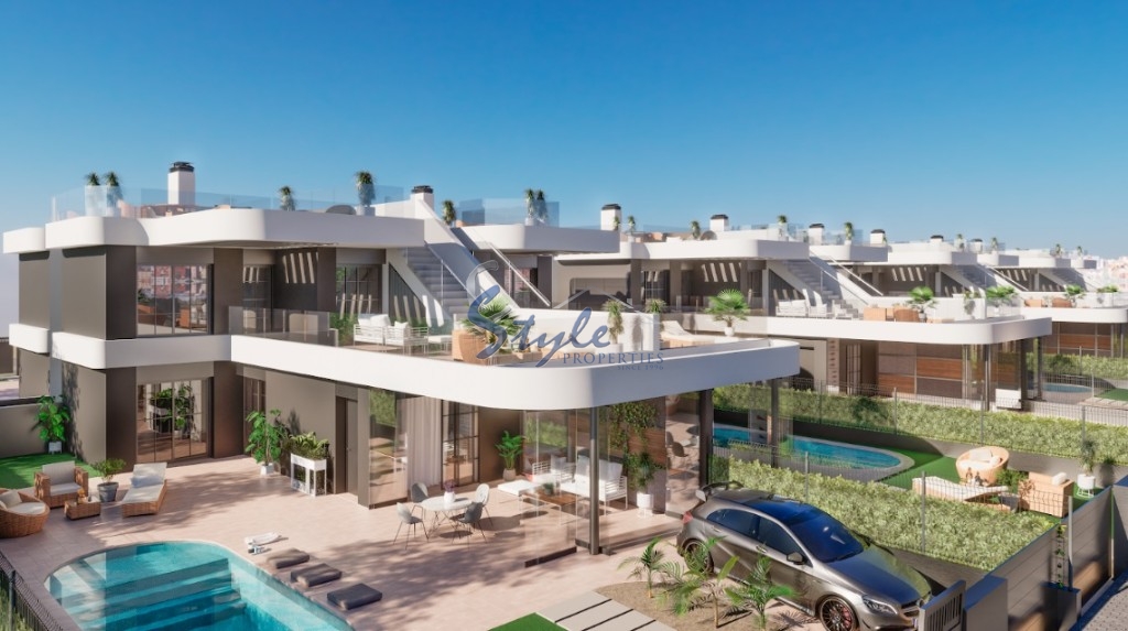 New build villas for sale in Los Alcázares, Murcia, Spain.ON1648