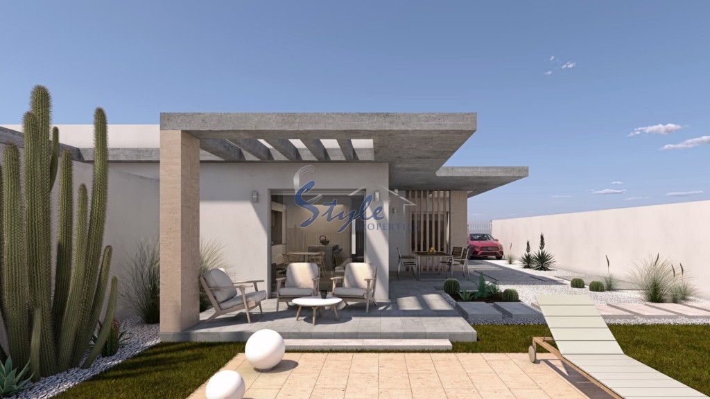 New build villas for sale in Santiago de Ribeira, Murcia, Spain.ON1652