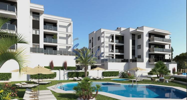 Apartamentos nuevos en venta en Villajoyosa, Costa Blanca, España.ON1653