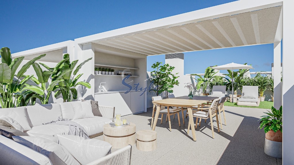 New build apartments close to the beach in San Pedro del Pinatar, Costa Balnca, Spain. ON1670_3