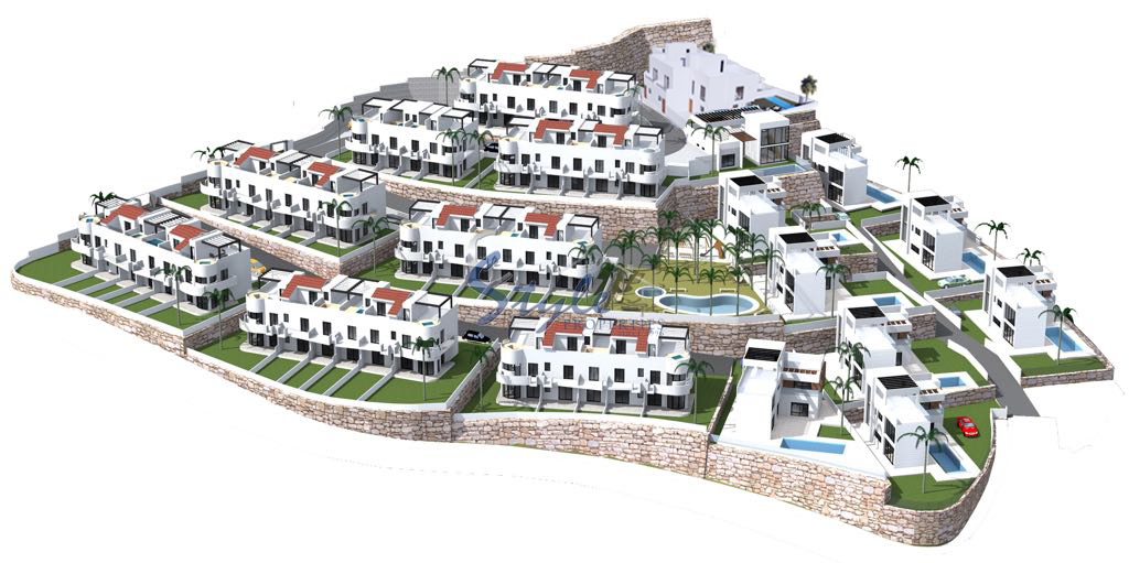 New build villa in Finestrat, Costa Blanca, Spain. ON1671