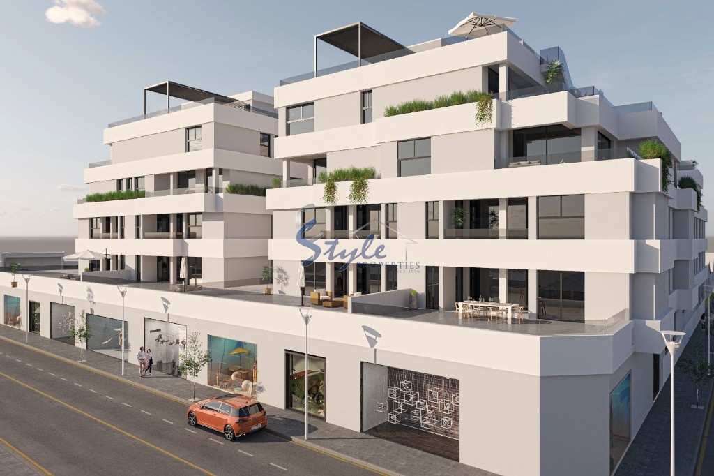 New build apartments in San Pedro del Pinatar, Costa Balnca, Spain. ON1674_2