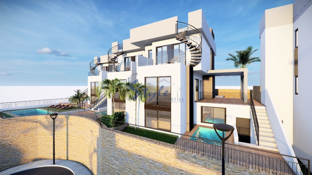 Se venden villas nuevas en Algorfa, Alicante, Costa Blanca, España. ON1679
