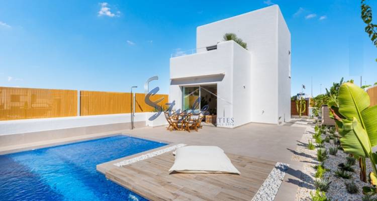 New build villas for sale in Los Alcázares, Murcia, Spain. ON1692