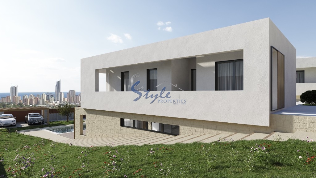 New build villas in Finestrat, Costa Blanca, Spain. ON1697
