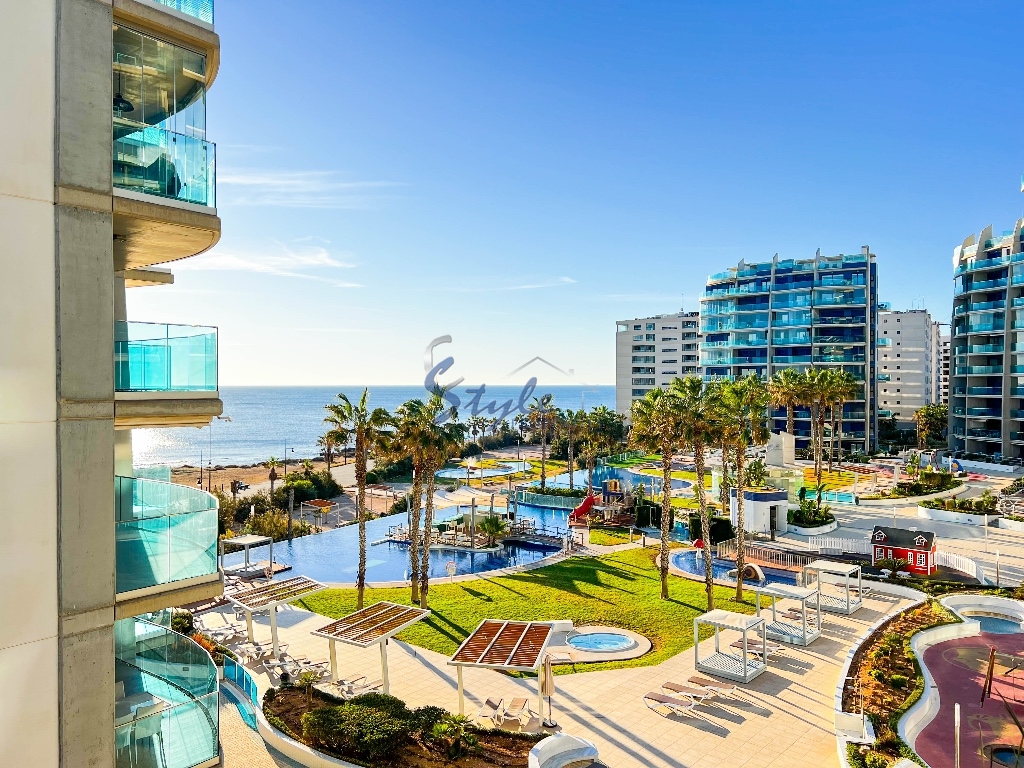 apartment with panoramic sea views on the beachfront in Sea Senses, Punta Prima, Costa Blanca, Spain.ID1707