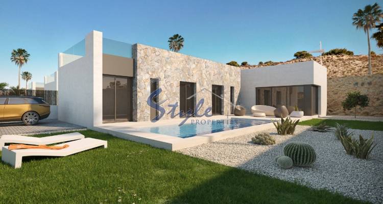 Se venden villas nuevas en Algorfa, Alicante, Costa Blanca, España. ON1706