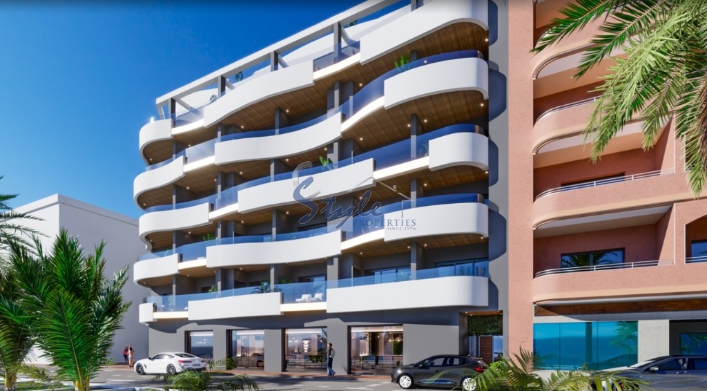 New apartments near the sea in Torrevieja, Costa Blanca, Spain.ON1712_2