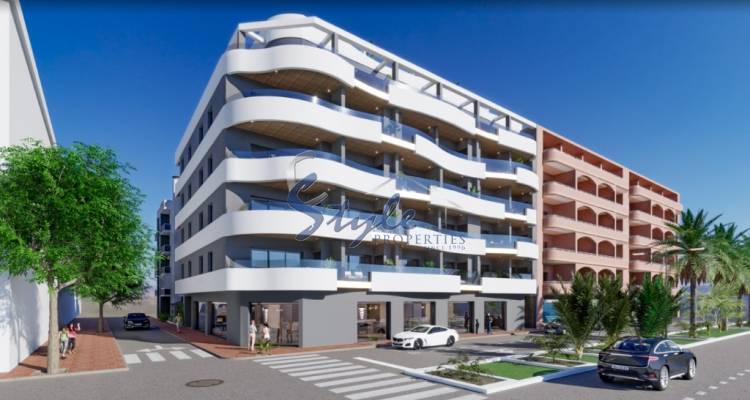 Apartamentos nuevos cerca del mar en Torrevieja, Costa Blanca, España.ON1712_2
