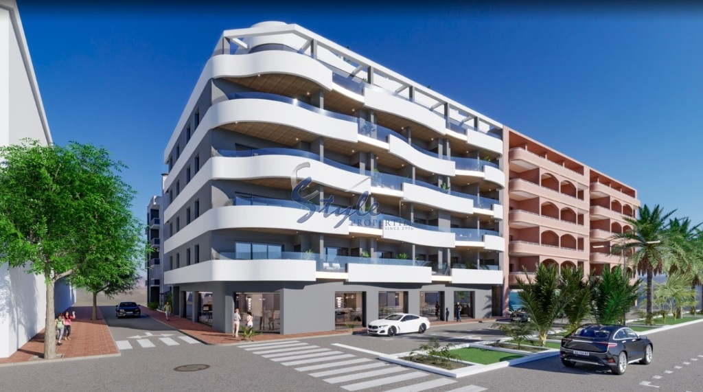Новые квартиры возле моря в Торревьехе, Коста Бланка, Испания.ON1712_3