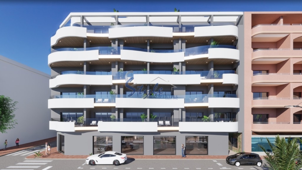 New apartments near the sea in Torrevieja, Costa Blanca, Spain.ON1712_3