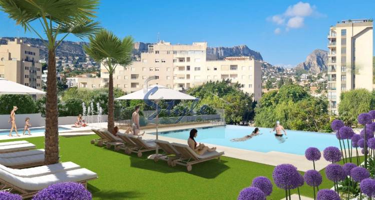 New build apartments in Calpe, Alicante, Costa Blanca, Spain. ON1713_3