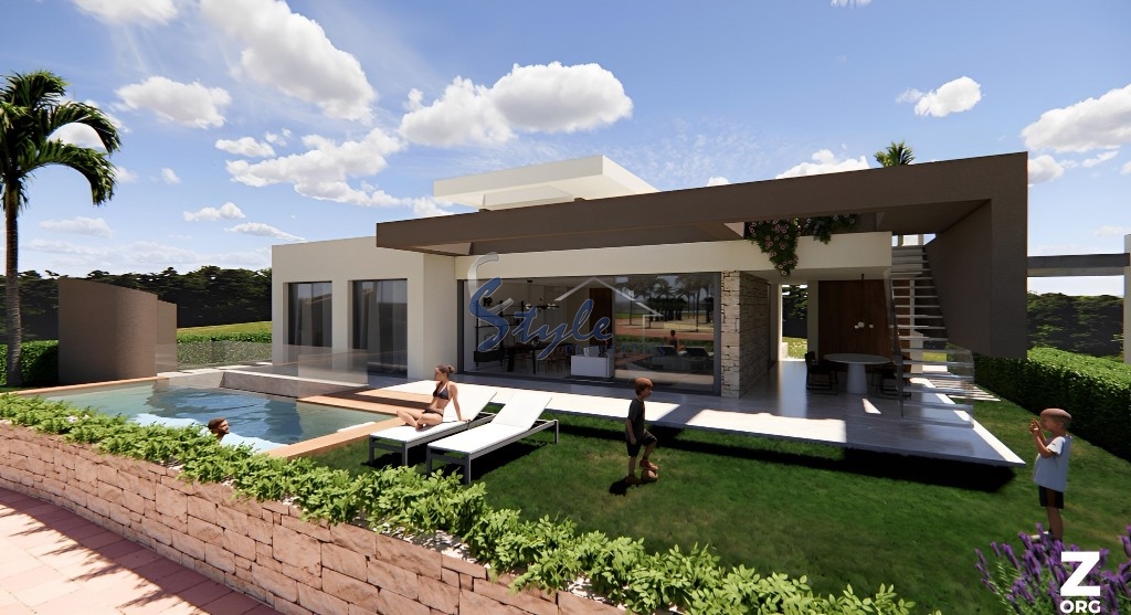 New build villas for sale in Los Alcázares, Murcia, Spain.ON1716