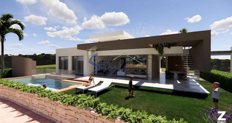 New build villas for sale in Los Alcázares, Murcia, Spain.ON1716