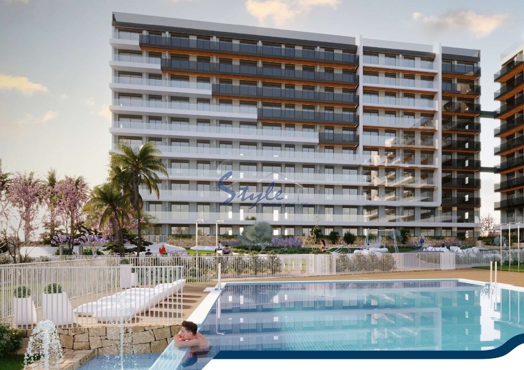 New build beachside apartments for sale in Torrevieja, Alicante, Costa Blanca, Spain ON1493_3