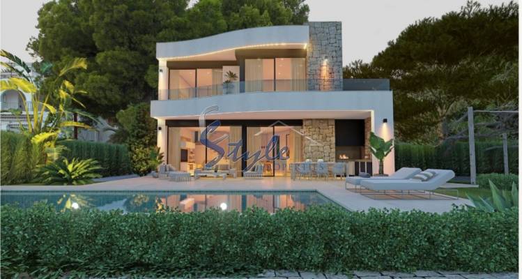 New build luxury villa for sale in Calpe, Costa Blanca, Spain. ON1774