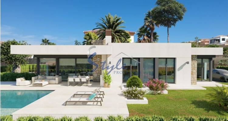 New build luxury villa for sale in Calpe, Costa Blanca, Spain. ON1777