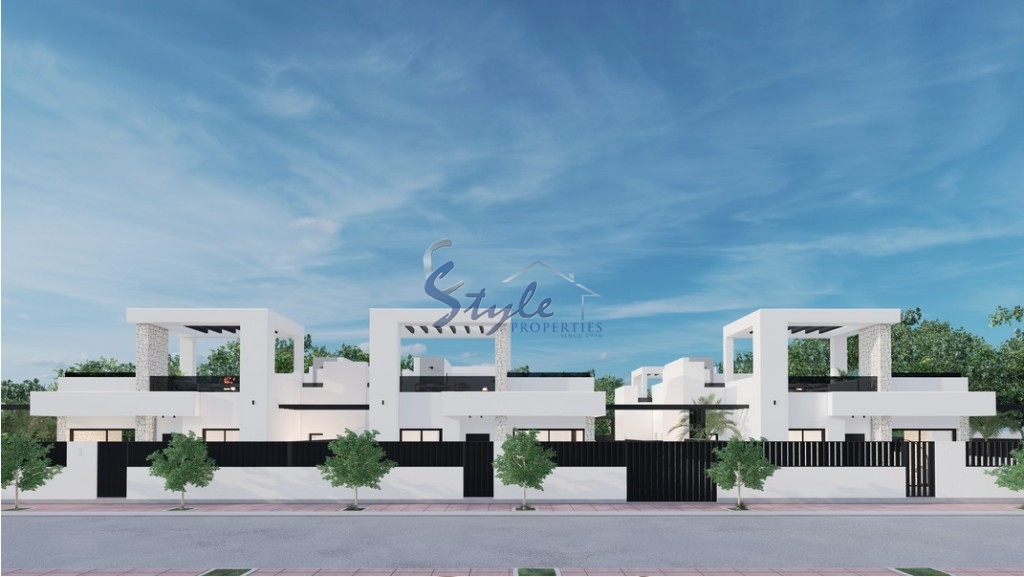 Виллы новой постройки на продажу в Лос-Алькасарес, Мурсия, Испания.ON1787