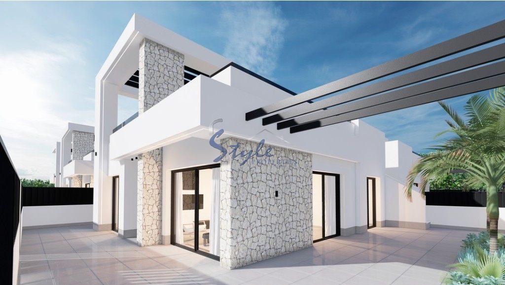 New build villas for sale in Los Alcázares, Murcia, Spain.ON1787