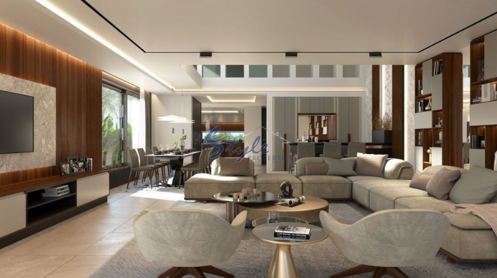 New build luxury villa for sale in Los Balcones, Torrevieja, Costa Blanca. ON1804