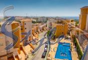 For sale beach side  penthouse with sea view in Campoamor , Orihuela Costa, Costa Blanca, Spain. ID1362