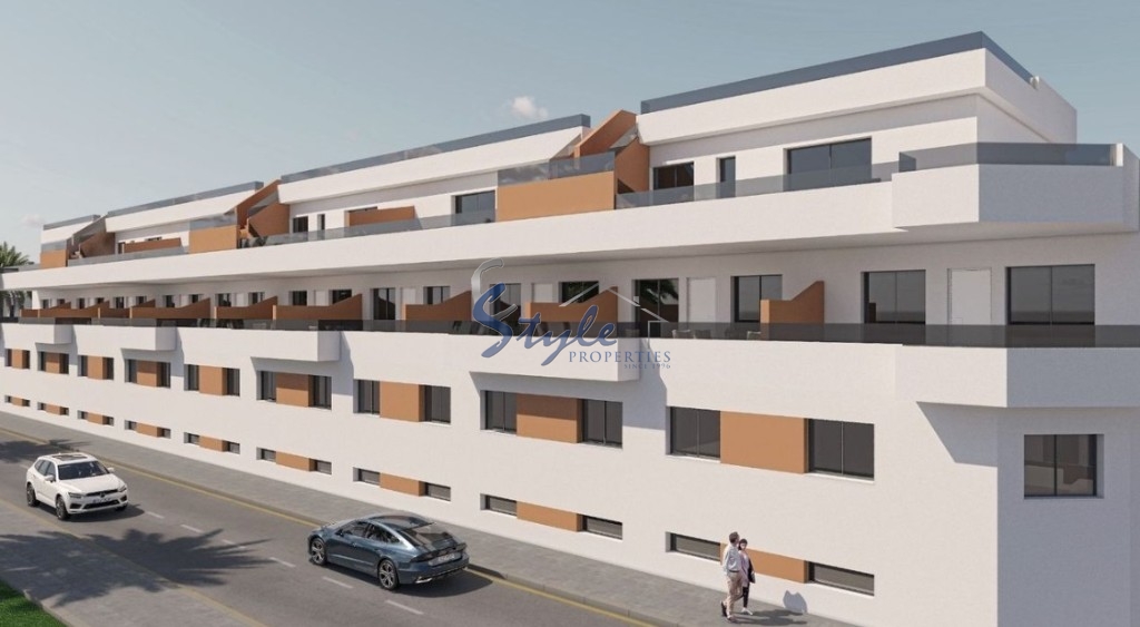 Apartamentos de obra nueva en venta en Pilar de la Horadada, Costa Blanca, España.ON1815