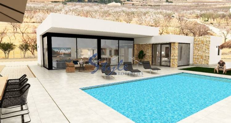 For sale new villas in Pinoso (Alicante), Costa Blanca, Spain ON1822