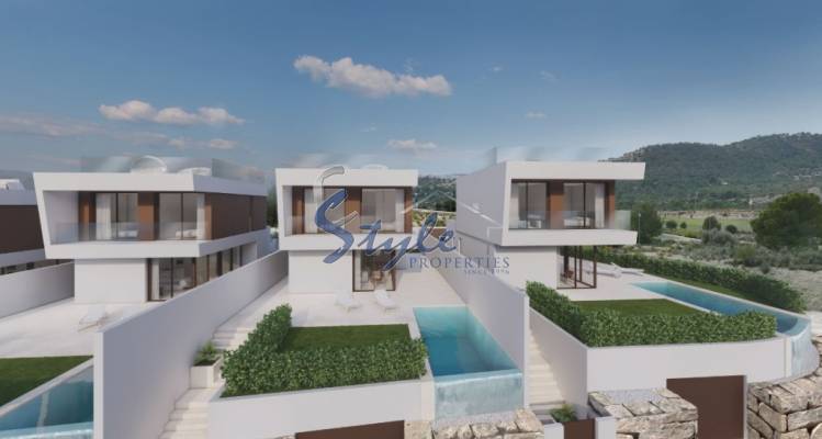 ​Villa de nueva construcción en venta en Finestrat, Costa Blanca, España. ON1851