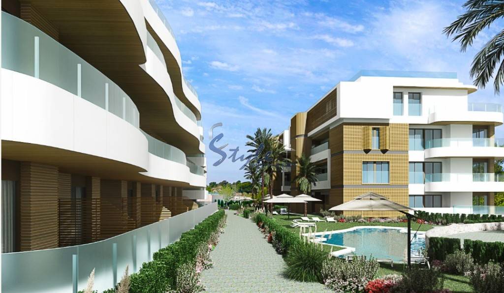 En venta nuevos apartamentos a pocos metros del mar en Orihuela Costa, Costa Blanca ON1229 