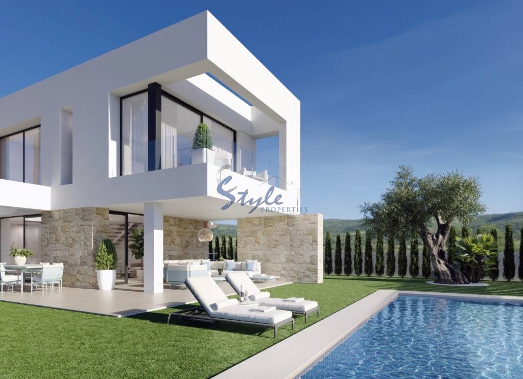 New build   3-4 bedrooms villa  for sale with sea view in Benidorm, Alicante,Costa Blanca, Spain.ON639_4