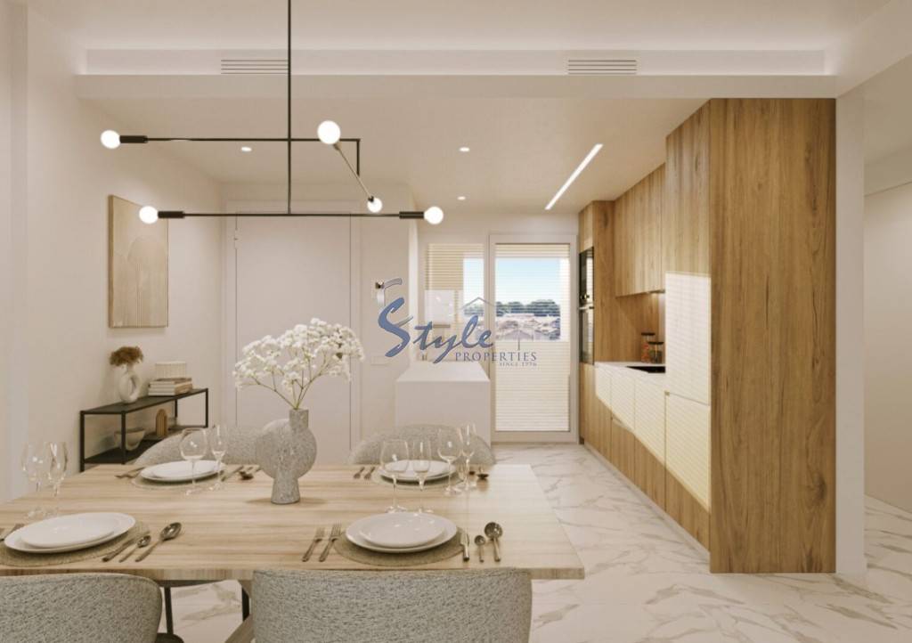 New build beachside apartments for sale in Torrevieja, Alicante, Costa Blanca, Spain ON1884