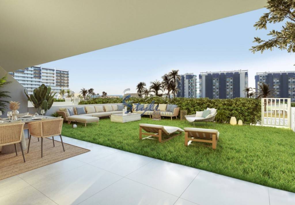 New build beachside apartments for sale in Torrevieja, Alicante, Costa Blanca, Spain ON1884