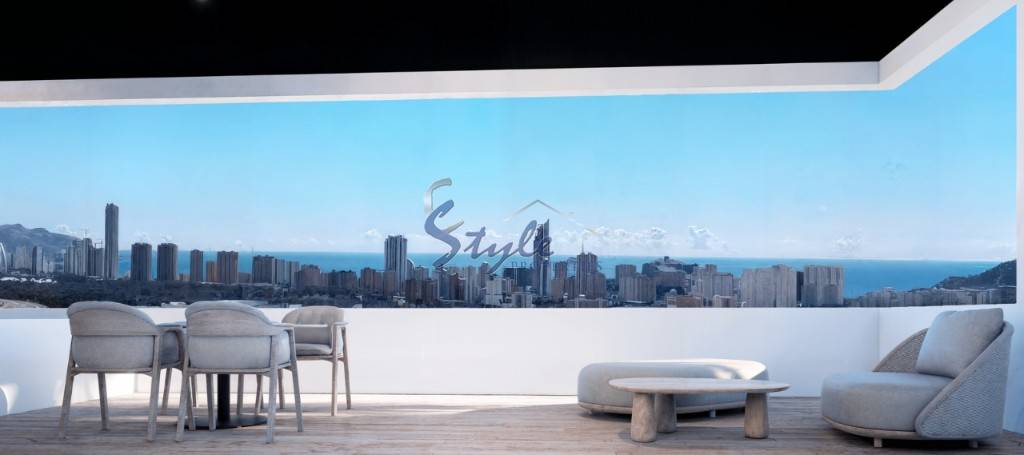 Luxury apartments for sale with sea view in Finestrat, Costa Blanca, Spain. ON1886