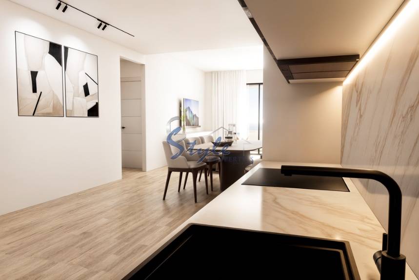 Luxury apartments for sale with sea view in Finestrat, Costa Blanca, Spain. ON1886