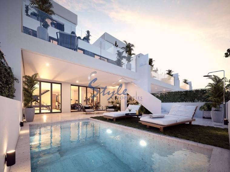 New build villas for sale in Los Alcázares, Murcia, Spain. ON1889