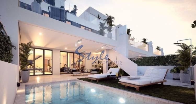 New build villas for sale in Los Alcázares, Murcia, Spain. ON1889