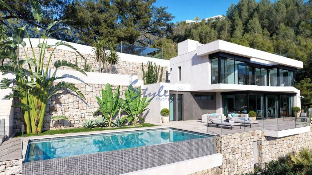 New build villa for sale in Benissa, Benidorm, Alicante, Costa Blanca, Spain. ON1895
