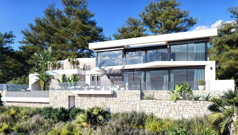 New build villa for sale in Benissa, Benidorm, Alicante, Costa Blanca, Spain. ON1895