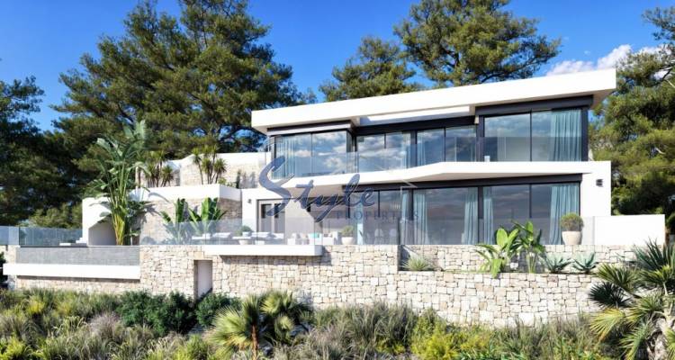 New build villa for sale in Benissa, Benidorm, Alicante, Costa Blanca, Spain. ON1895